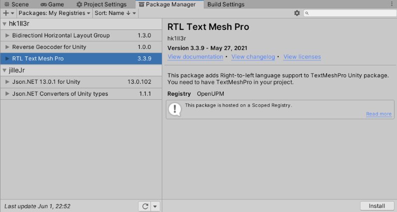 Import RLTTMPro